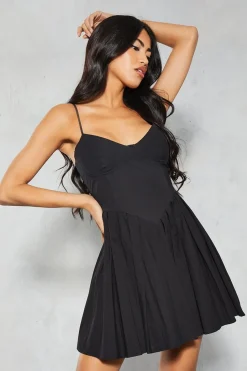 Poplin Floaty Strappy Mini Dress | Nasty Gal