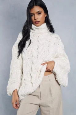 Premium Chunky Cable Knit Jumper | Nasty Gal