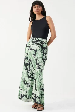 Premium Satin Midaxi Skirt | Nasty Gal