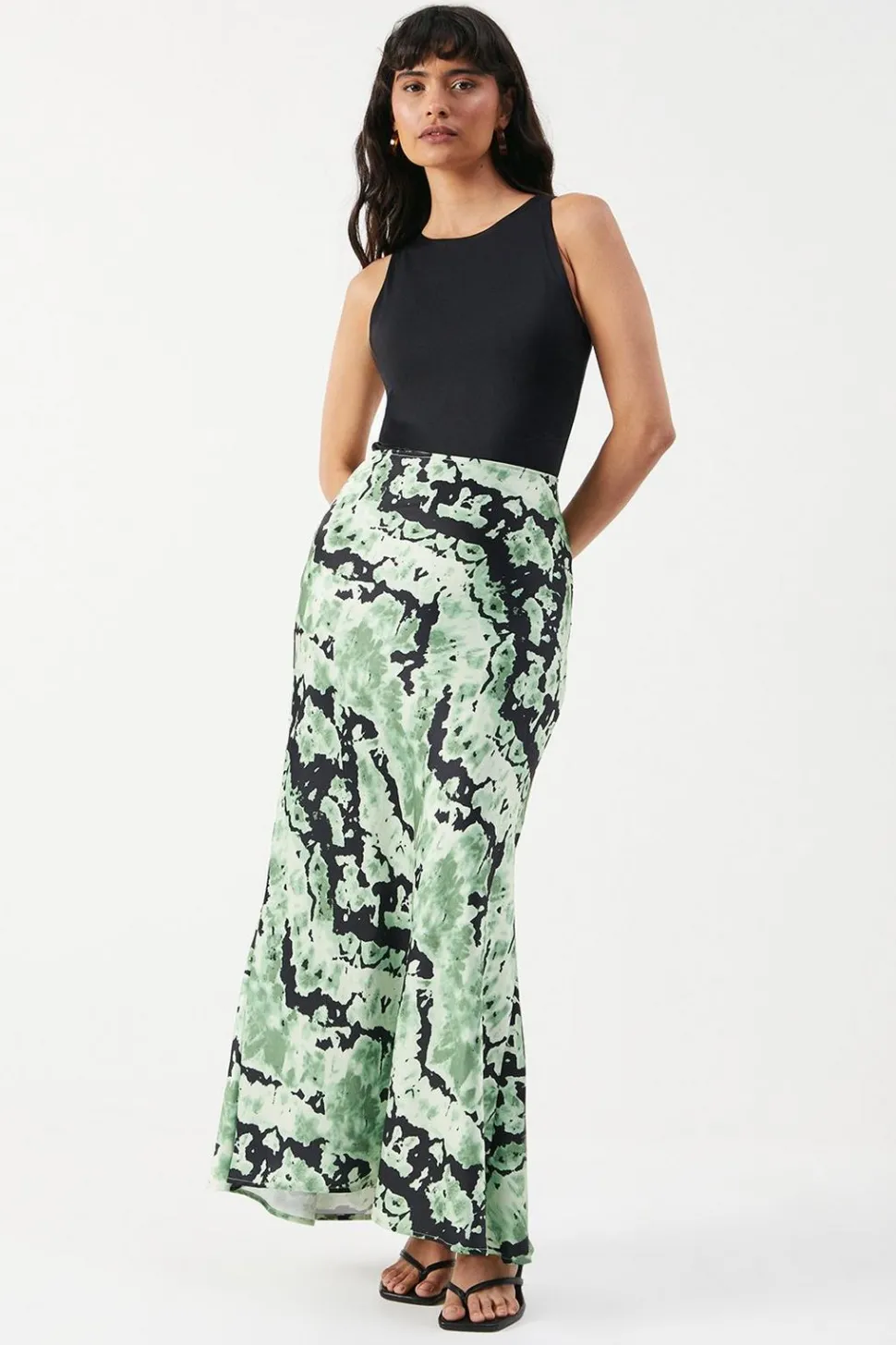 Premium Satin Midaxi Skirt | Nasty Gal