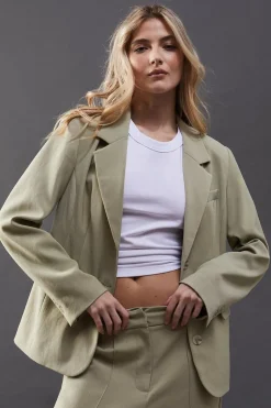 Premium Single Breasted Blazer | Nasty Gal