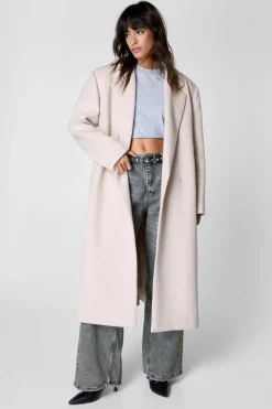 Premium Wool Blend Maxi Coat | Nasty Gal