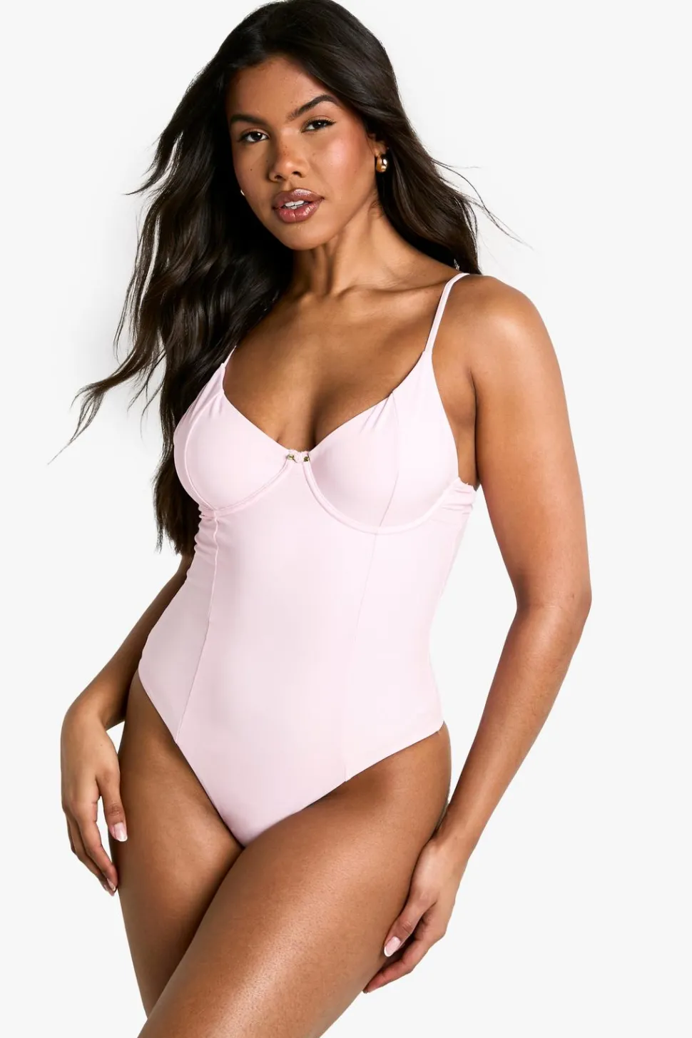 Rosebud Trim Underwired Swimsuit | Nasty Gal