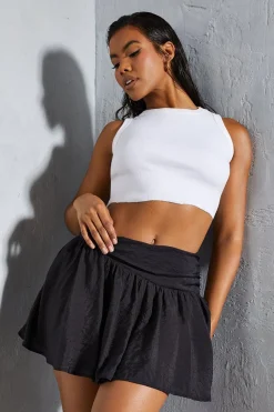 Ruffle Frill Hem Floaty Skort | Nasty Gal