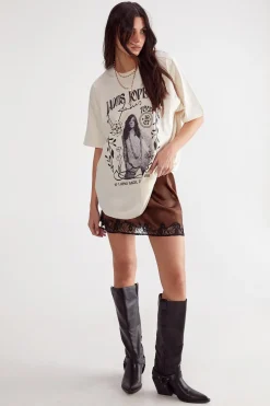 Satin Cutwork Lace Mini Skirt | Nasty Gal