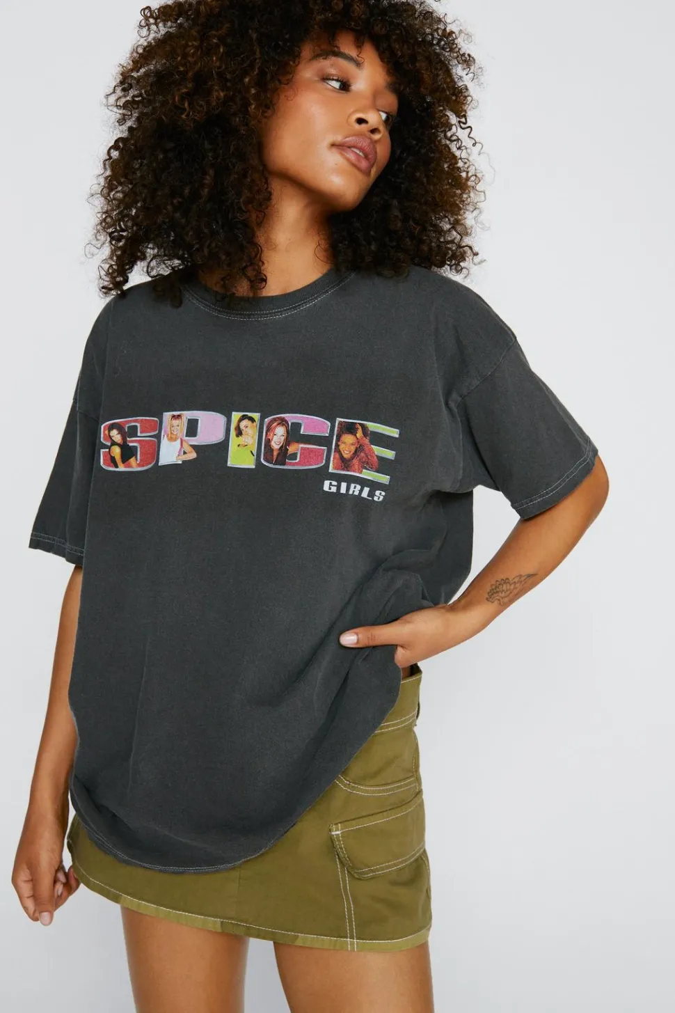 Spice Girls Oversized Graphic T-shirt | Nasty Gal