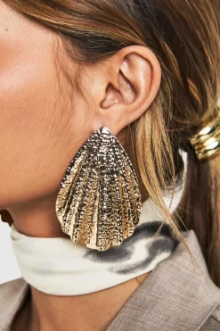 Statement Shell Earrings | Nasty Gal