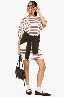 Stripe T Shirt Mini Dress | Nasty Gal