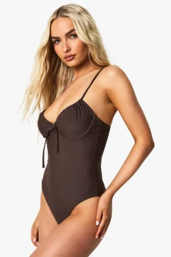 Swimwear Essentials Fuller Bust Underwired Swimsuit | Nasty Gal