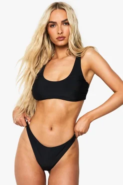 Swimwear Essentials Fuller Bust Scoop Bikini Top | Nasty Gal