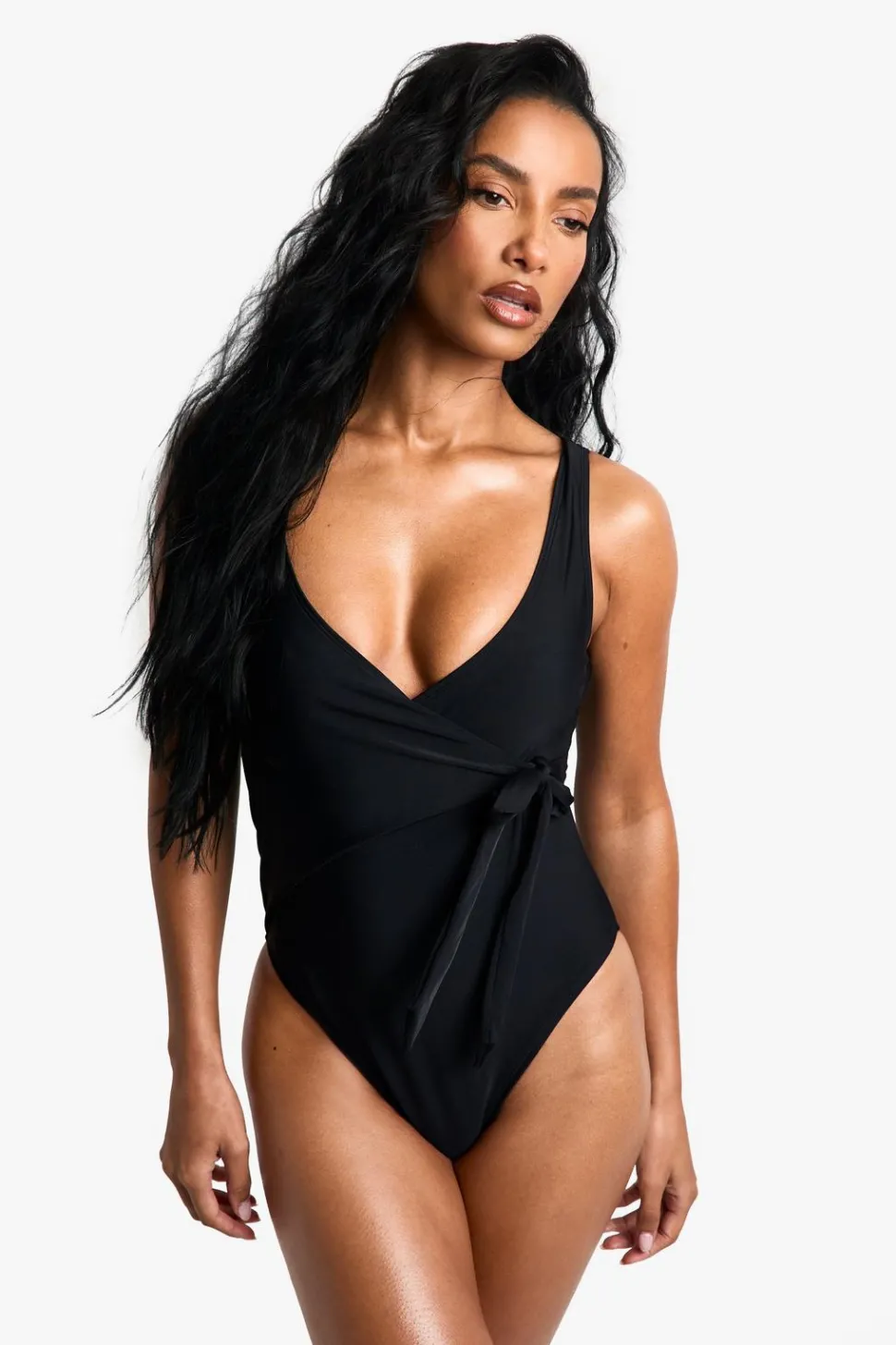 Swimwear Essentials Wrap Swimsuit | Nasty Gal
