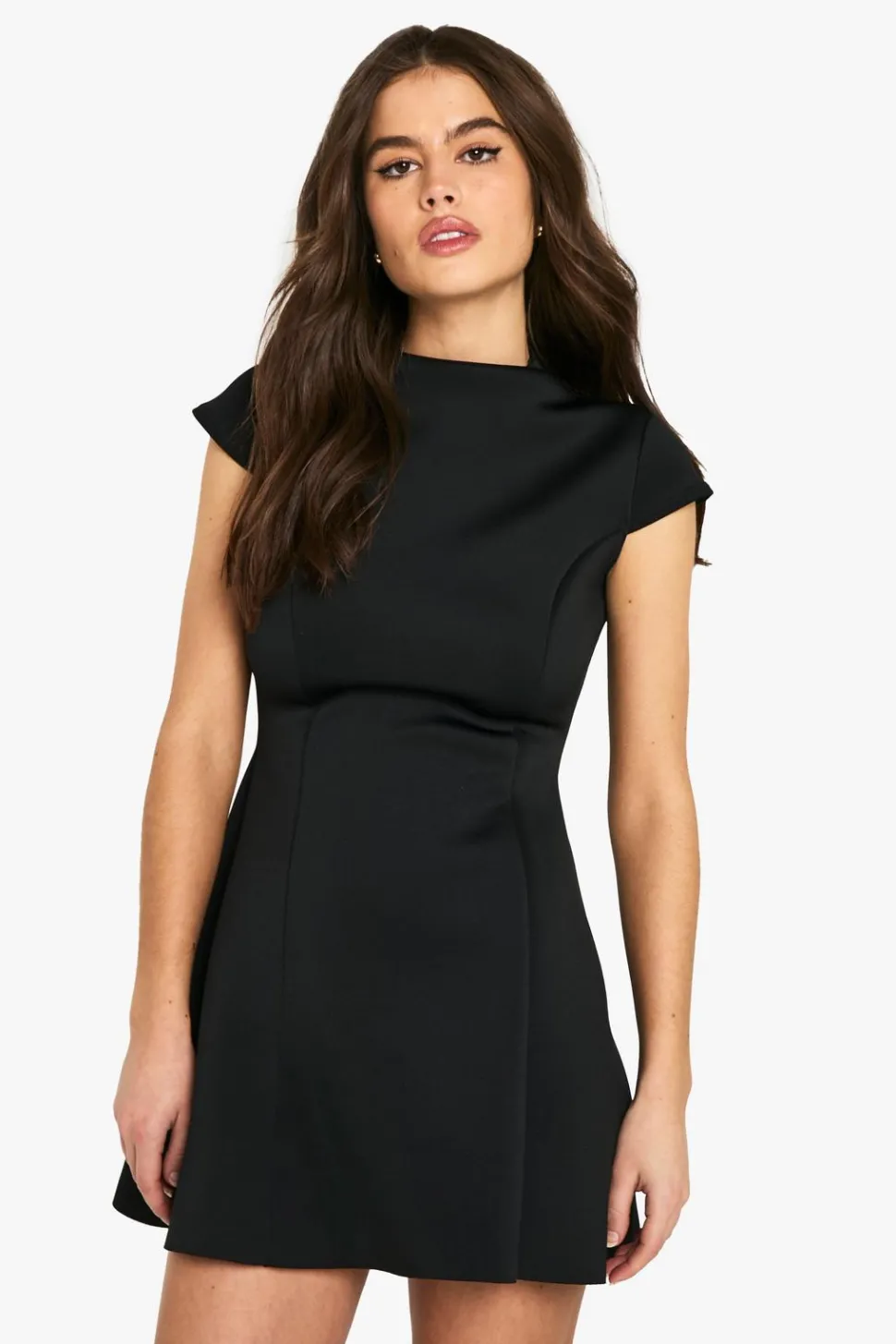 Tailored Cap Sleeve Mini Dress | Nasty Gal