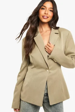 Tailored Cinched Waist Blazer | Nasty Gal