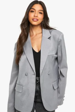 Tailored Cinched Waist Wrap Blazer | Nasty Gal