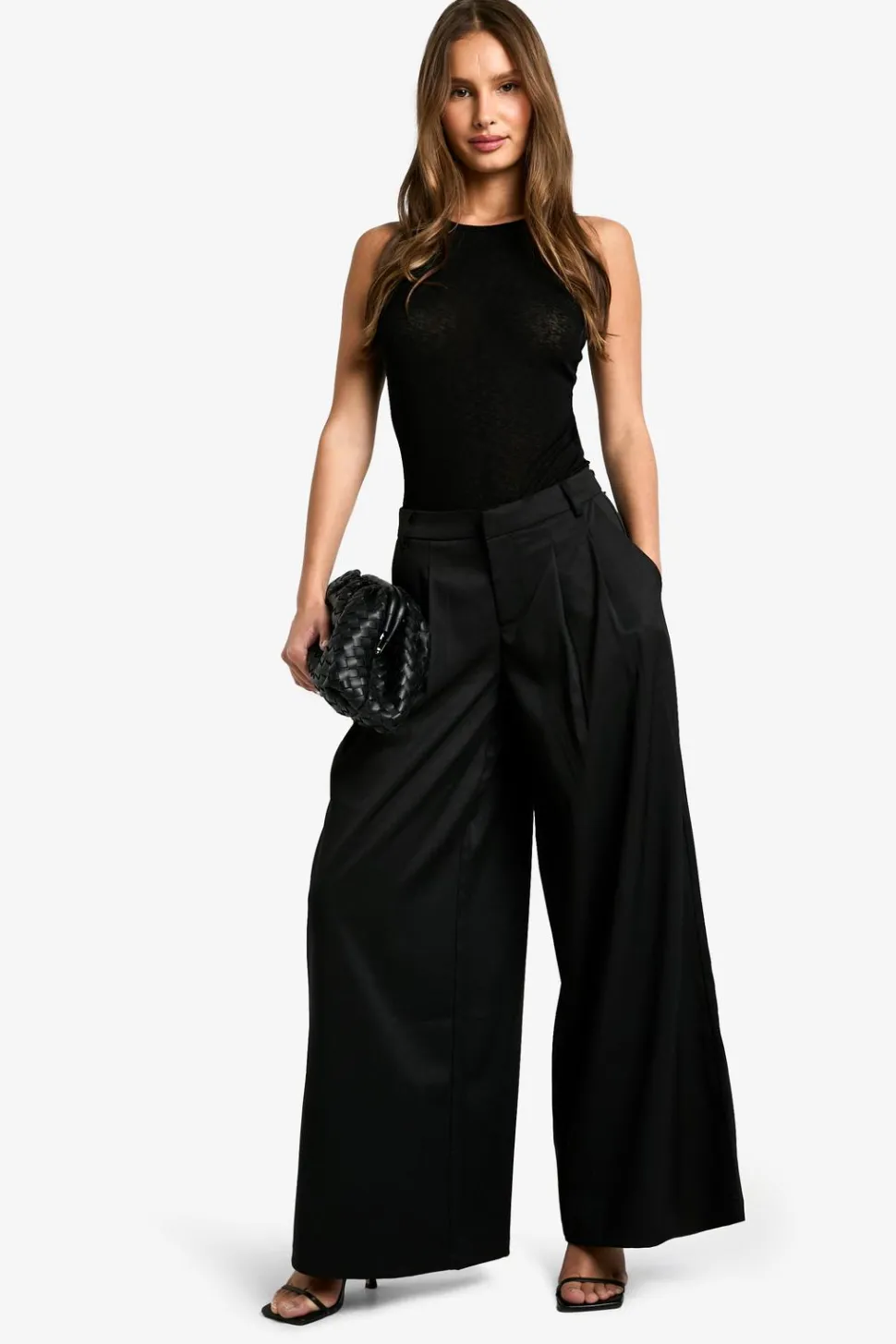 Tailored Extreme Wide Leg Trousers | Nasty Gal