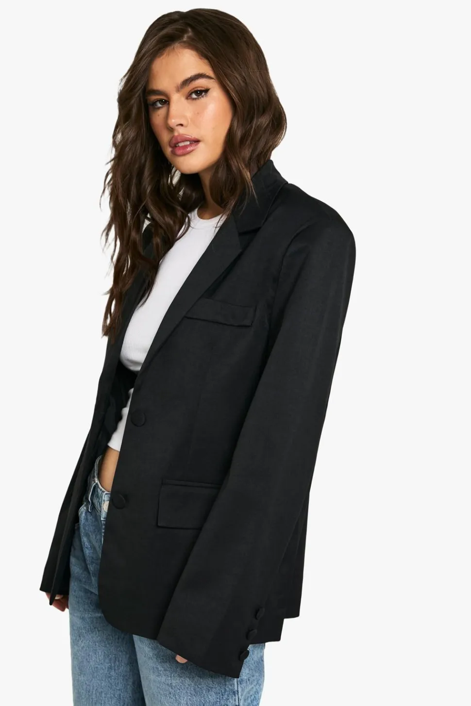 Tailored Oversized Slouchy Blazer | Nasty Gal