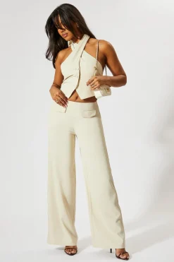 Tailored Wide Leg High Waist Trousers | Nasty Gal