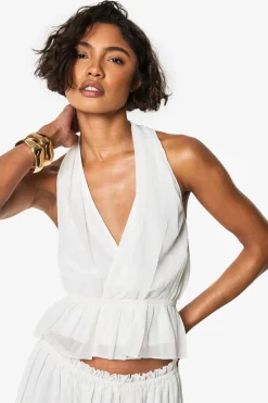Tall Chiffon Halter Neck Top | Nasty Gal