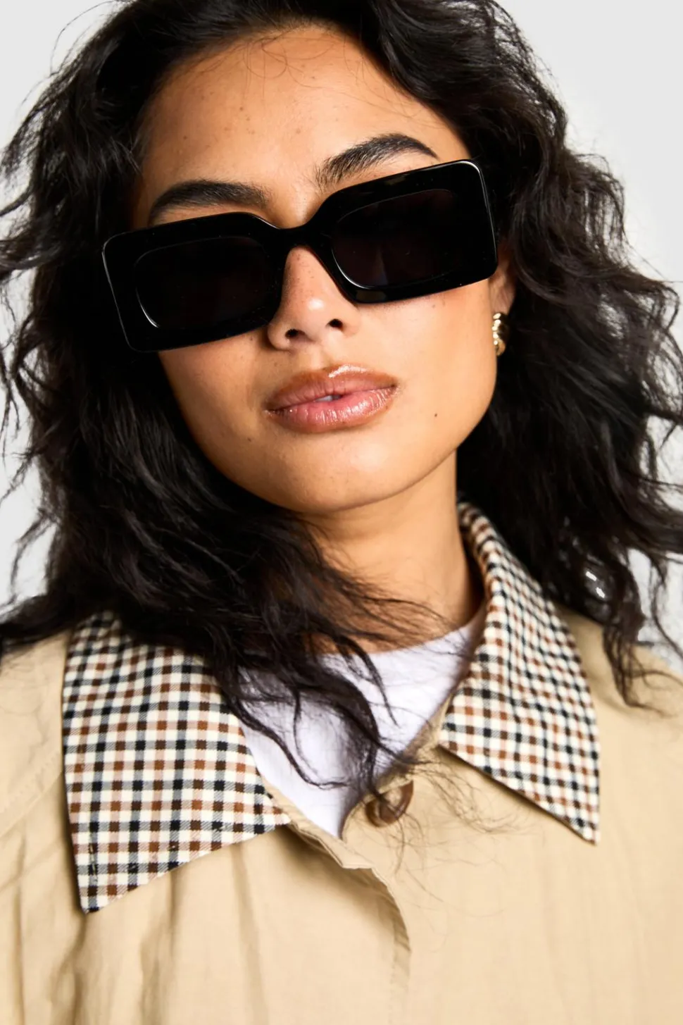 Thick Frame Square Sunglasses | Nasty Gal