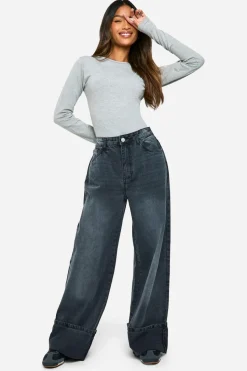 Turn Over Hem Jeans | Nasty Gal