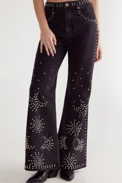 Western Studded Flare Jean | Nasty Gal