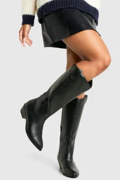 Western Style Knee High Boots | Nasty Gal