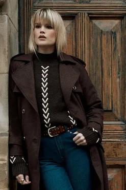 Whipstitch Detail Oversized Jumper | Nasty Gal