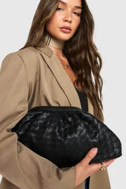 Woven Oversized Clutch Bag | Nasty Gal
