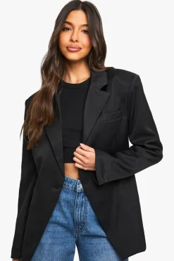 Woven Tailored Cinched Blazer | Nasty Gal