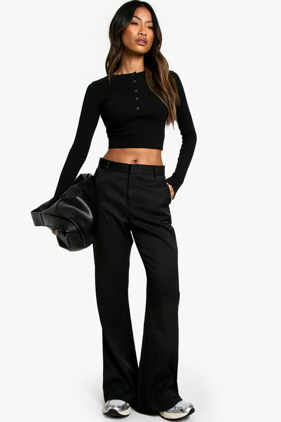 Woven Tailored Flare Trouser | Nasty Gal